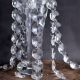 Clear GlassÂ Garland Strand Chandelier Hanging With 50 Crystal Drop (57 Inch)